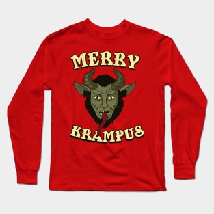 Merry Krampus Long Sleeve T-Shirt